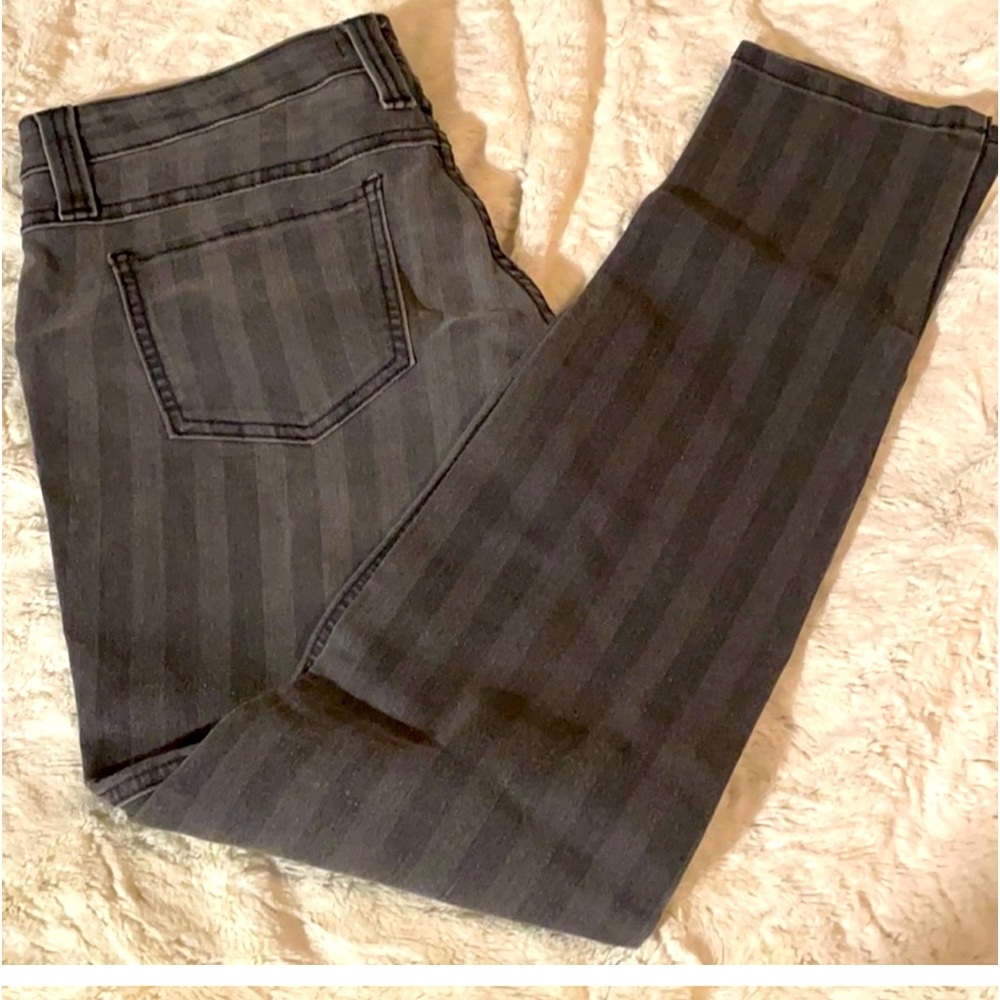 Frankie B distressed striped jeans saved for annareedy